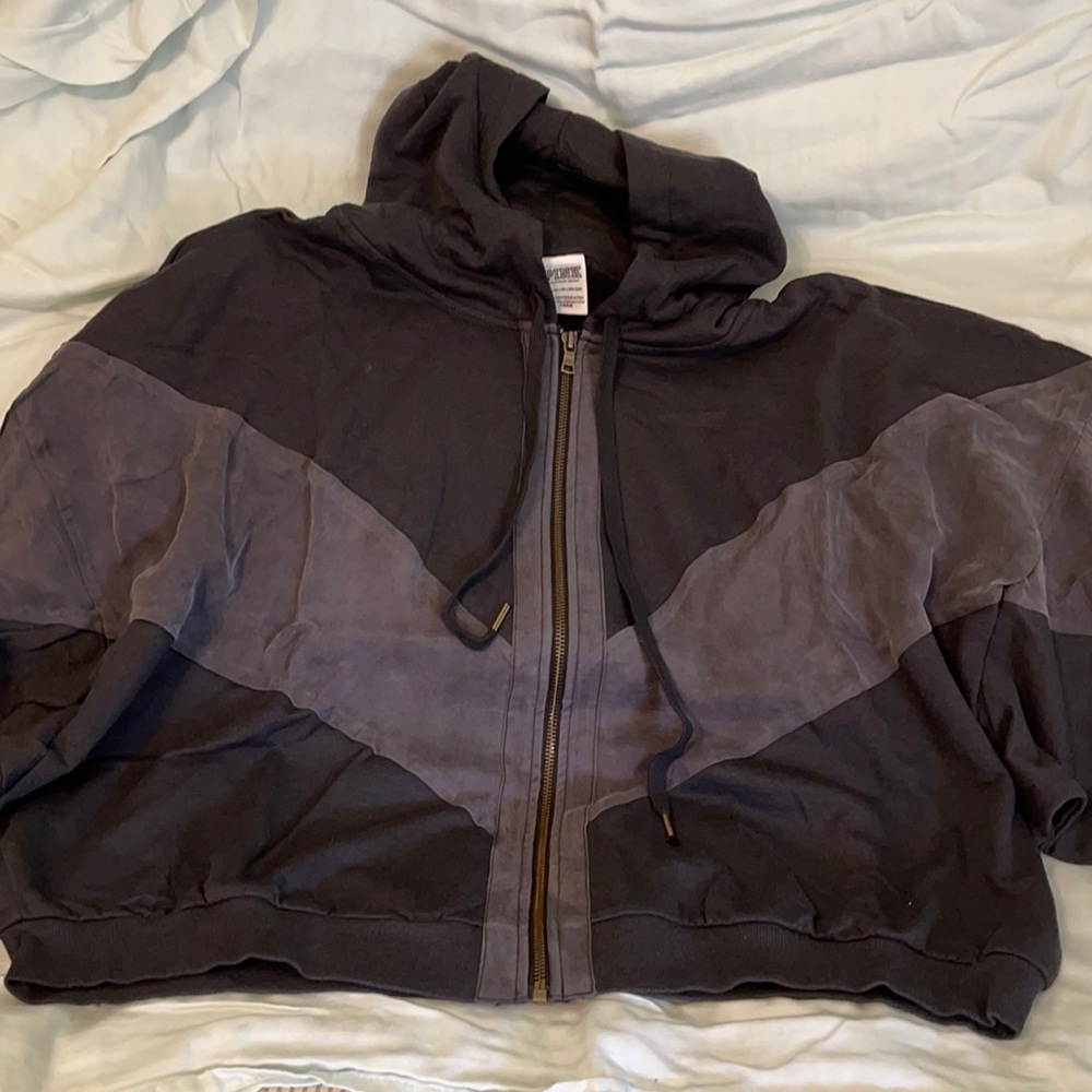 Victoria Secret XL slouchy cropped jacket